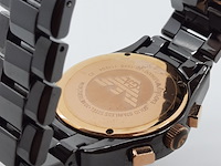 Heren polshorloge, emporio armani, ceramica, ar 1446 - afbeelding 8 van  17