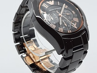Heren polshorloge, emporio armani, ceramica, ar 1446 - afbeelding 15 van  17