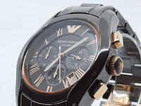 Heren polshorloge, emporio armani, ceramica, ar 1446 - afbeelding 16 van  17