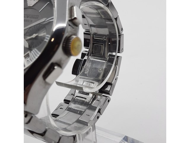 Heren polshorloge, emporio armani, ceramica, ar 1465 - afbeelding 2 van  16