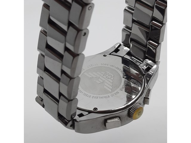 Heren polshorloge, emporio armani, ceramica, ar 1465 - afbeelding 6 van  16