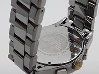 Heren polshorloge, emporio armani, ceramica, ar 1465 - afbeelding 6 van  16