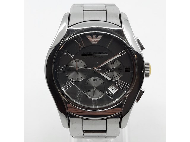 Heren polshorloge, emporio armani, ceramica, ar 1465 - afbeelding 1 van  16