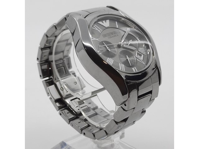 Heren polshorloge, emporio armani, ceramica, ar 1465 - afbeelding 14 van  16