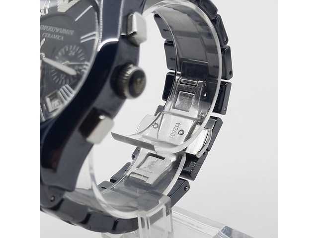 Heren polshorloge, emporio armani, ceramica, ar 1469 - afbeelding 2 van  16