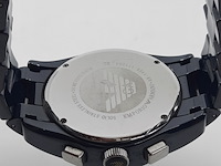 Heren polshorloge, emporio armani, ceramica, ar 1469 - afbeelding 5 van  16
