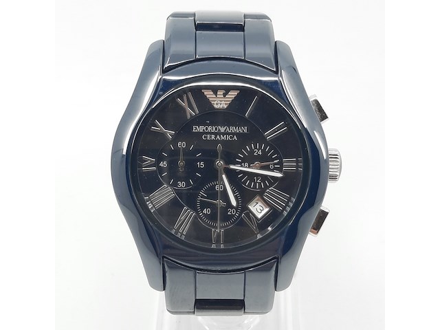 Heren polshorloge, emporio armani, ceramica, ar 1469 - afbeelding 1 van  16
