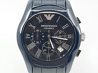 Heren polshorloge, emporio armani, ceramica, ar 1469 - afbeelding 1 van  16