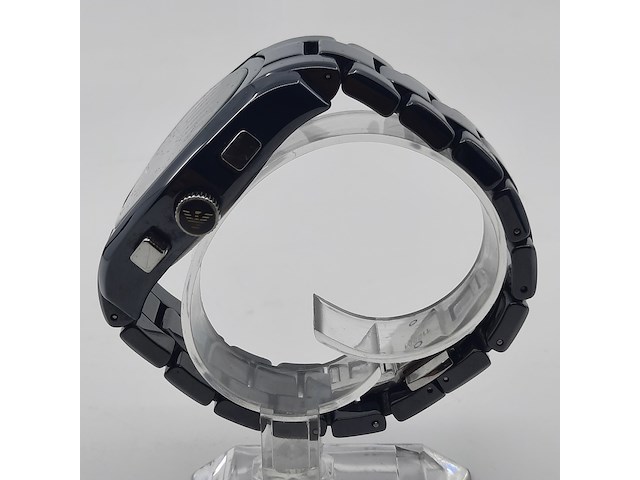 Heren polshorloge, emporio armani, ceramica, ar 1469 - afbeelding 10 van  16