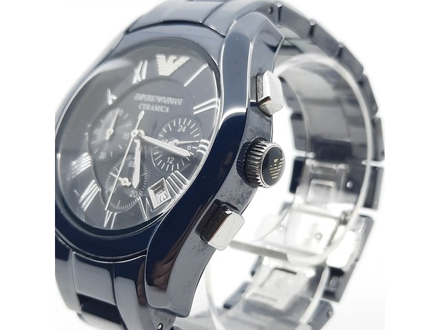 Heren polshorloge, emporio armani, ceramica, ar 1469 - afbeelding 16 van  16