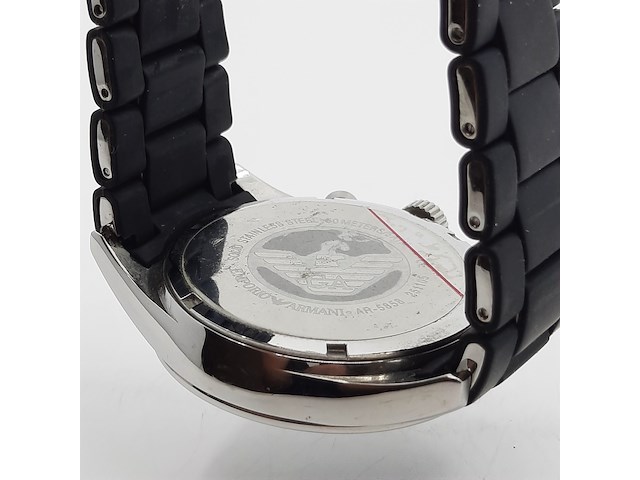 Heren polshorloge, emporio armani - afbeelding 7 van  17
