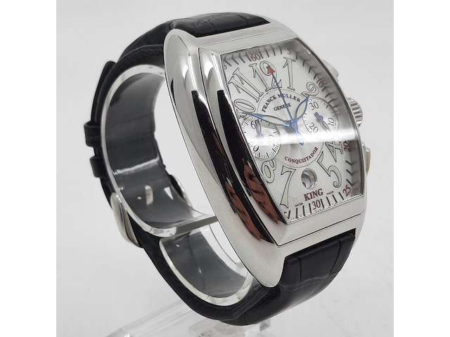 Heren polshorloge, franck muller, 8001 cc king conquestador - afbeelding 27 van  27