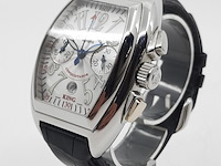 Heren polshorloge, franck muller, 8001 cc king conquestador - afbeelding 21 van  27