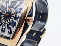 Heren polshorloge, franck muller, yachting 5n bl v45 sc dt, roségouden - afbeelding 2 van  27