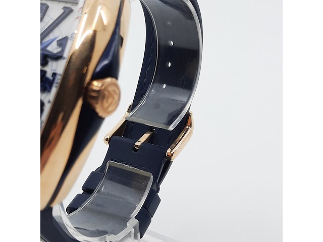 Heren polshorloge, franck muller, yachting 5n bl v45 sc dt, roségouden - afbeelding 3 van  27