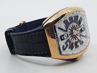Heren polshorloge, franck muller, yachting 5n bl v45 sc dt, roségouden - afbeelding 17 van  27