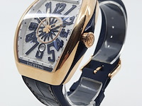 Heren polshorloge, franck muller, yachting 5n bl v45 sc dt, roségouden - afbeelding 12 van  27