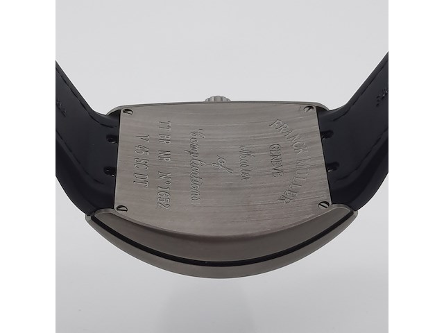 Heren polshorloge, frank muller, vanguard v45 sc dt tt br nr - afbeelding 7 van  30