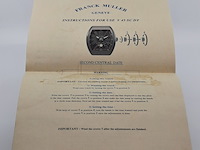 Heren polshorloge, frank muller, vanguard v45 sc dt tt br nr - afbeelding 21 van  30