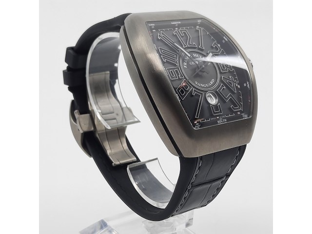 Heren polshorloge, frank muller, vanguard v45 sc dt tt br nr - afbeelding 29 van  30