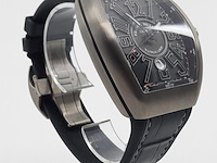 Heren polshorloge, frank muller, vanguard v45 sc dt tt br nr - afbeelding 29 van  30