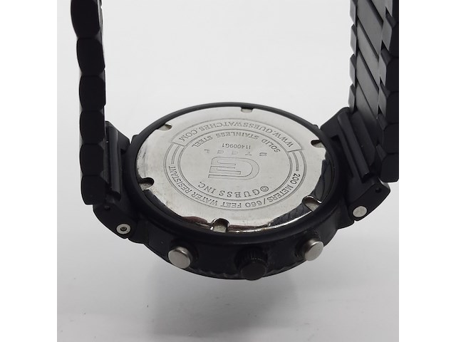 Heren polshorloge, guess, chrono - afbeelding 7 van  18