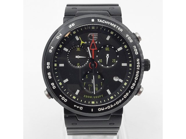 Heren polshorloge, guess, chrono - afbeelding 1 van  18