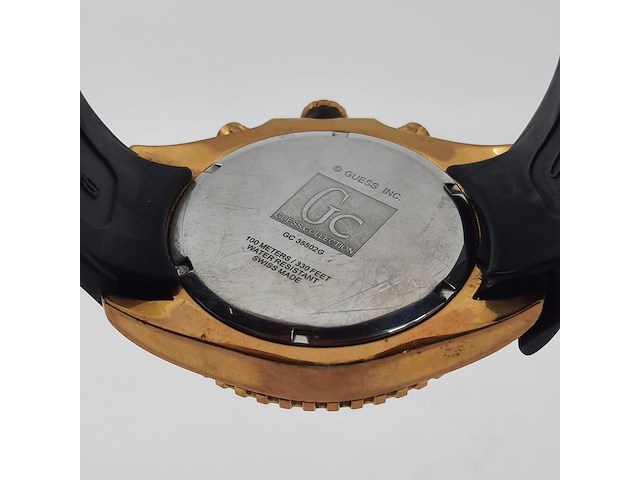 Heren polshorloge, guess, gc 35502g - afbeelding 5 van  15