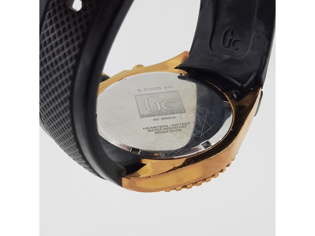 Heren polshorloge, guess, gc 35502g - afbeelding 6 van  15