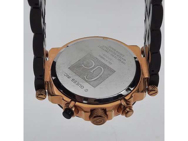 Heren polshorloge, guess, gc 47000g - afbeelding 5 van  17