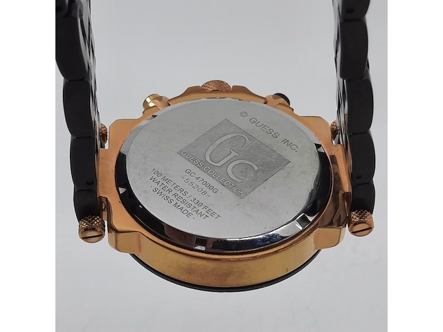 Heren polshorloge, guess, gc 47000g - afbeelding 7 van  17