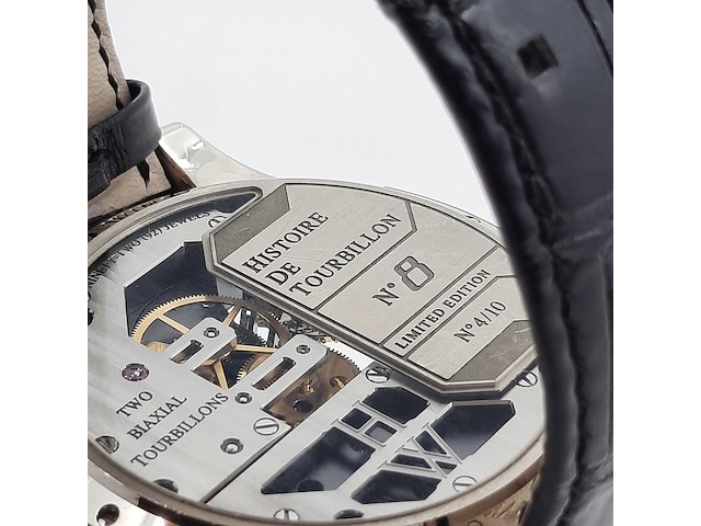Heren polshorloge, harry winston, histoire de tourbillon no 8 [4/10], 2017 - afbeelding 14 van  32