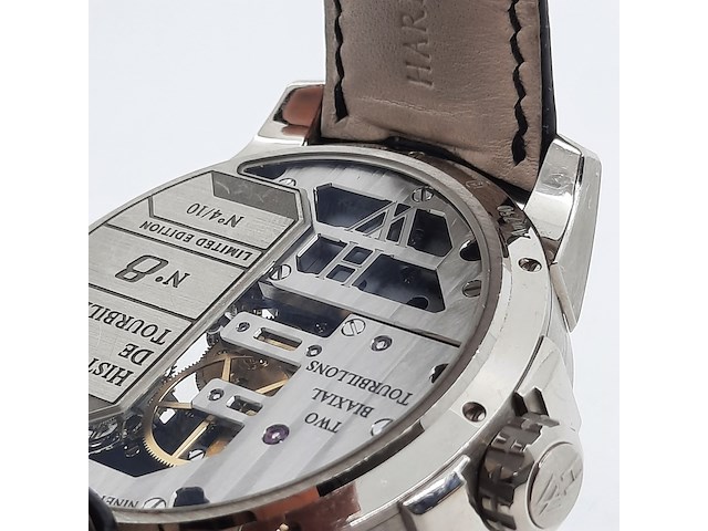 Heren polshorloge, harry winston, histoire de tourbillon no 8 [4/10], 2017 - afbeelding 15 van  31