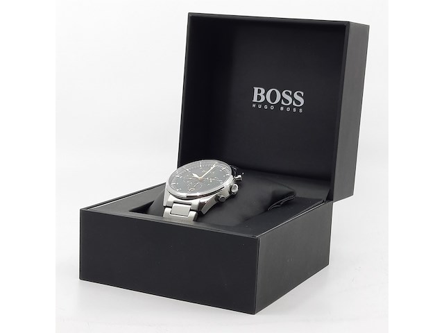 Heren polshorloge, hugo boss, chrono - afbeelding 10 van  19