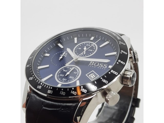 Heren polshorloge, hugo boss, chrono - afbeelding 19 van  19