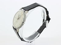 Heren polshorloge, iwc, vintage model, grijze wijzerplaat, 60er jaren - afbeelding 5 van  7