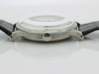 Heren polshorloge, iwc, vintage model, grijze wijzerplaat, 60er jaren - afbeelding 6 van  7