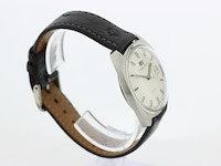 Heren polshorloge, iwc, vintage model, grijze wijzerplaat, 60er jaren - afbeelding 3 van  9