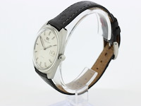 Heren polshorloge, iwc, vintage model, grijze wijzerplaat, 60er jaren - afbeelding 5 van  9