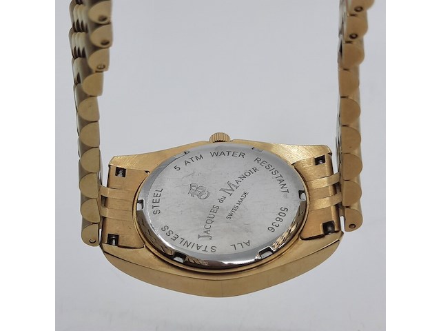 Heren polshorloge, jaques du manoir, quartz - afbeelding 5 van  17