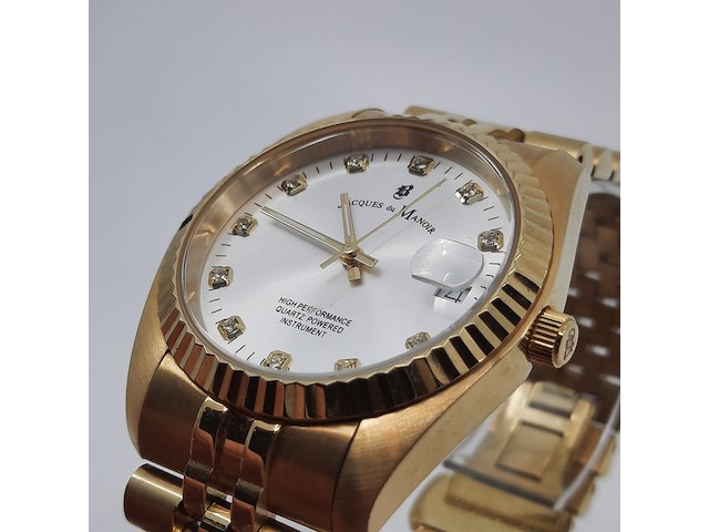 Heren polshorloge, jaques du manoir, quartz - afbeelding 17 van  17