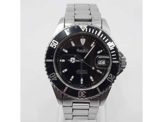 Heren polshorloge, marcello c, nettuno 3 - afbeelding 1 van  17