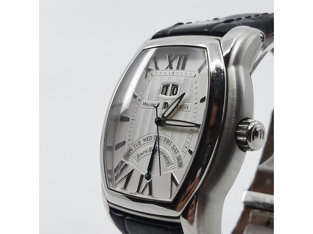 Heren polshorloge, maurice lacroix, jours retrograde, mp 6119 - afbeelding 9 van  24