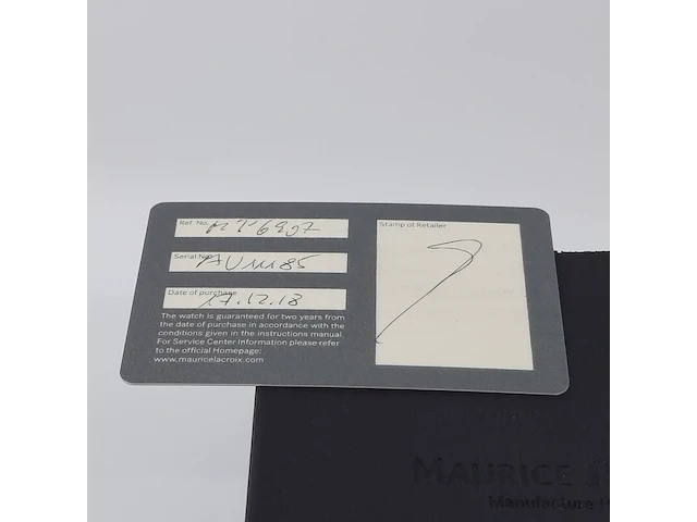 Heren polshorloge, maurice lacroix, masterpiece mp6807 - afbeelding 29 van  36