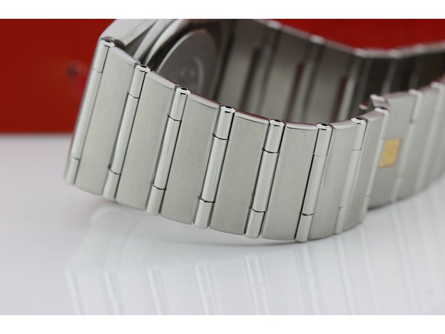 Heren polshorloge, omega, constellation perpetual calender, witte wijzerplaat, ca 2010 - afbeelding 10 van  11