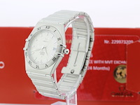 Heren polshorloge, omega, constellation perpetual calender, witte wijzerplaat, ca 2010 - afbeelding 3 van  11