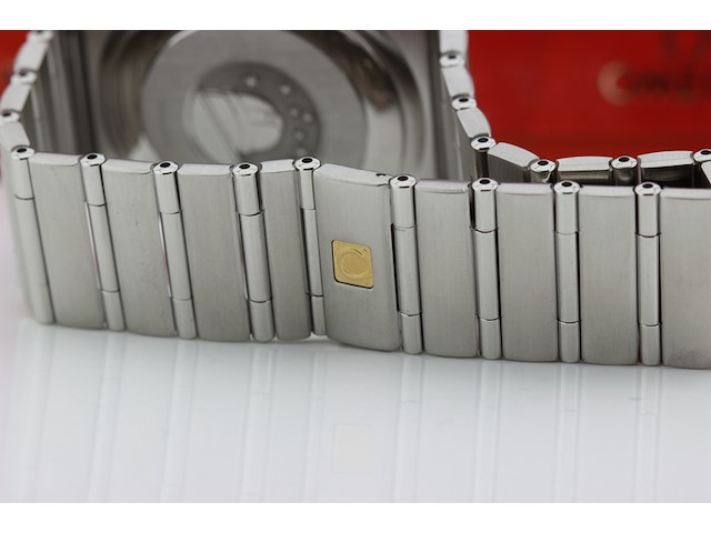 Heren polshorloge, omega, constellation perpetual calender, witte wijzerplaat, ca 2010 - afbeelding 5 van  11