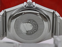 Heren polshorloge, omega, constellation perpetual calender, witte wijzerplaat, ca 2010 - afbeelding 6 van  11