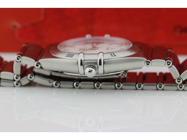 Heren polshorloge, omega, constellation perpetual calender, witte wijzerplaat, ca 2010 - afbeelding 7 van  11