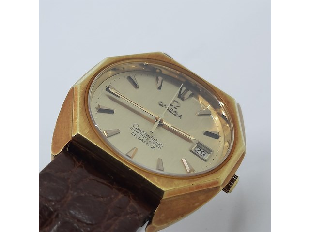 Heren polshorloge, omega, constellation quartz - afbeelding 10 van  19